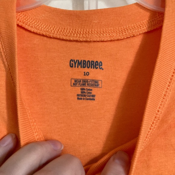 🌸NWT Gymboree Orange and Blue Dinosaur Print Pajama Set C - Picture 4 of 5